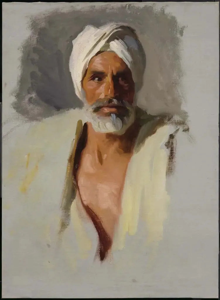 Arabialaisen pää - John Singer Sargent