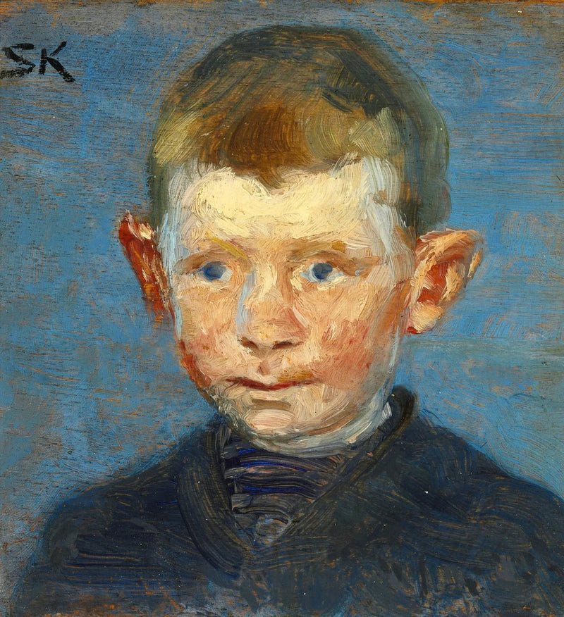 Pojan pää - Peder Severin Krøyer