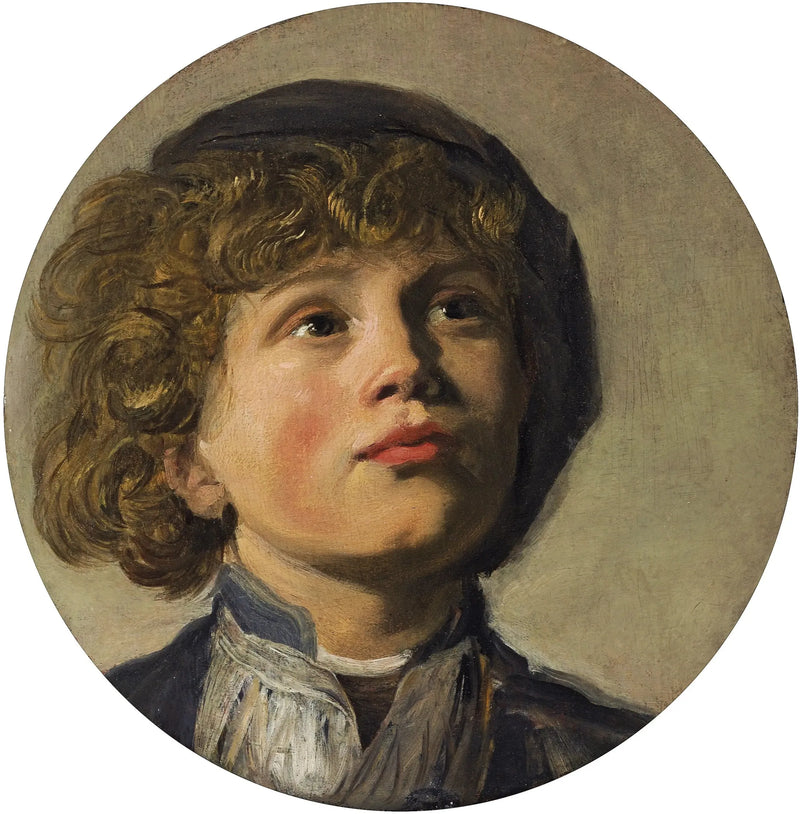 Poika päänä, jolla on beretti - Frans Hals