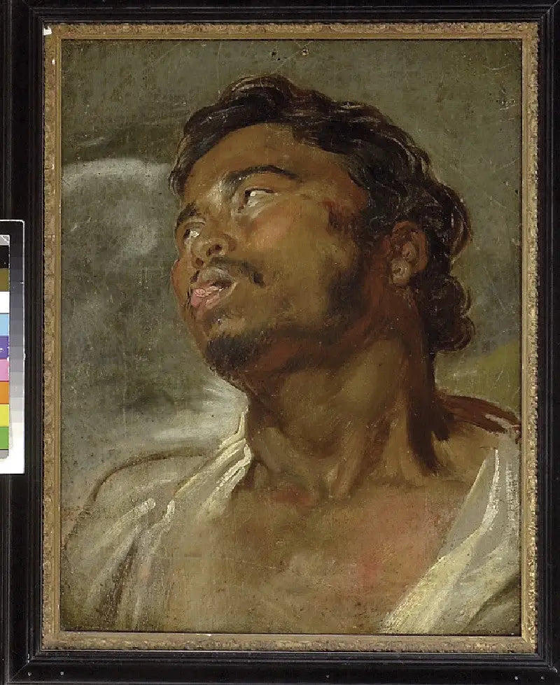 Mustan miehen pää - Antoine van Dyck
