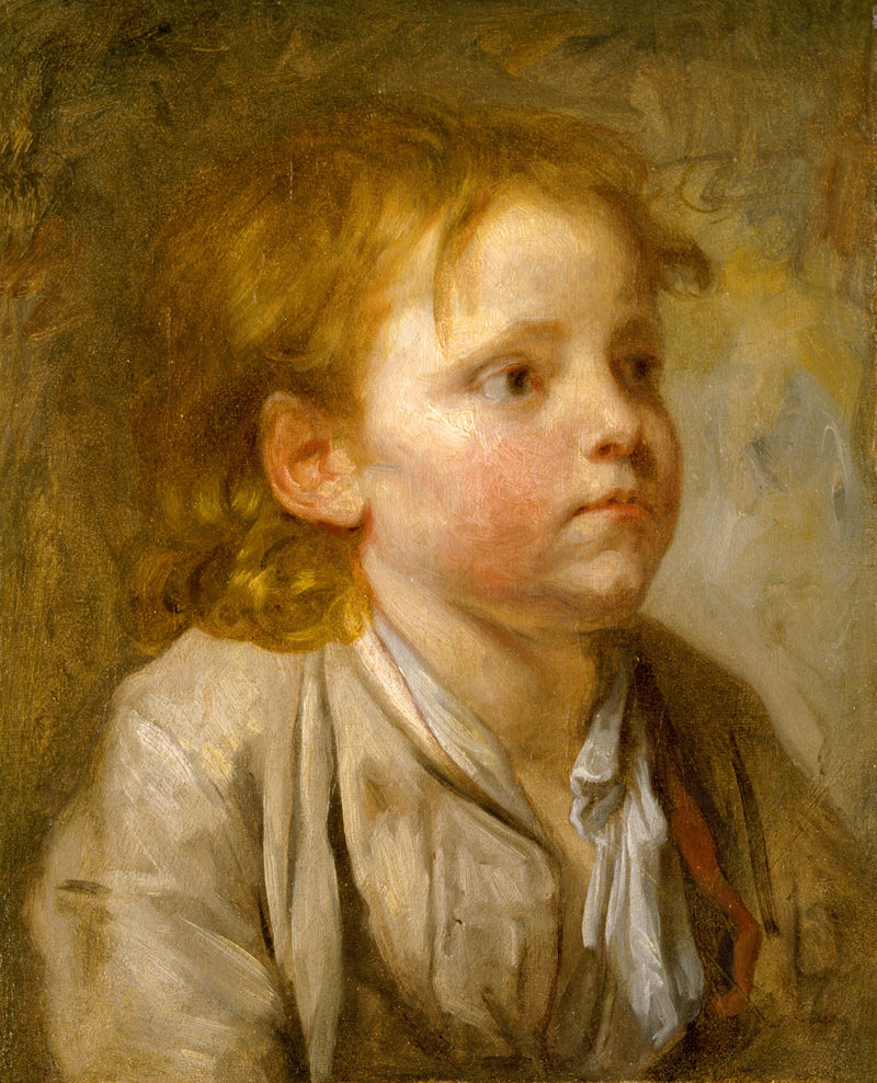 Nuoren pojan pää - Jean-Baptiste Greuze