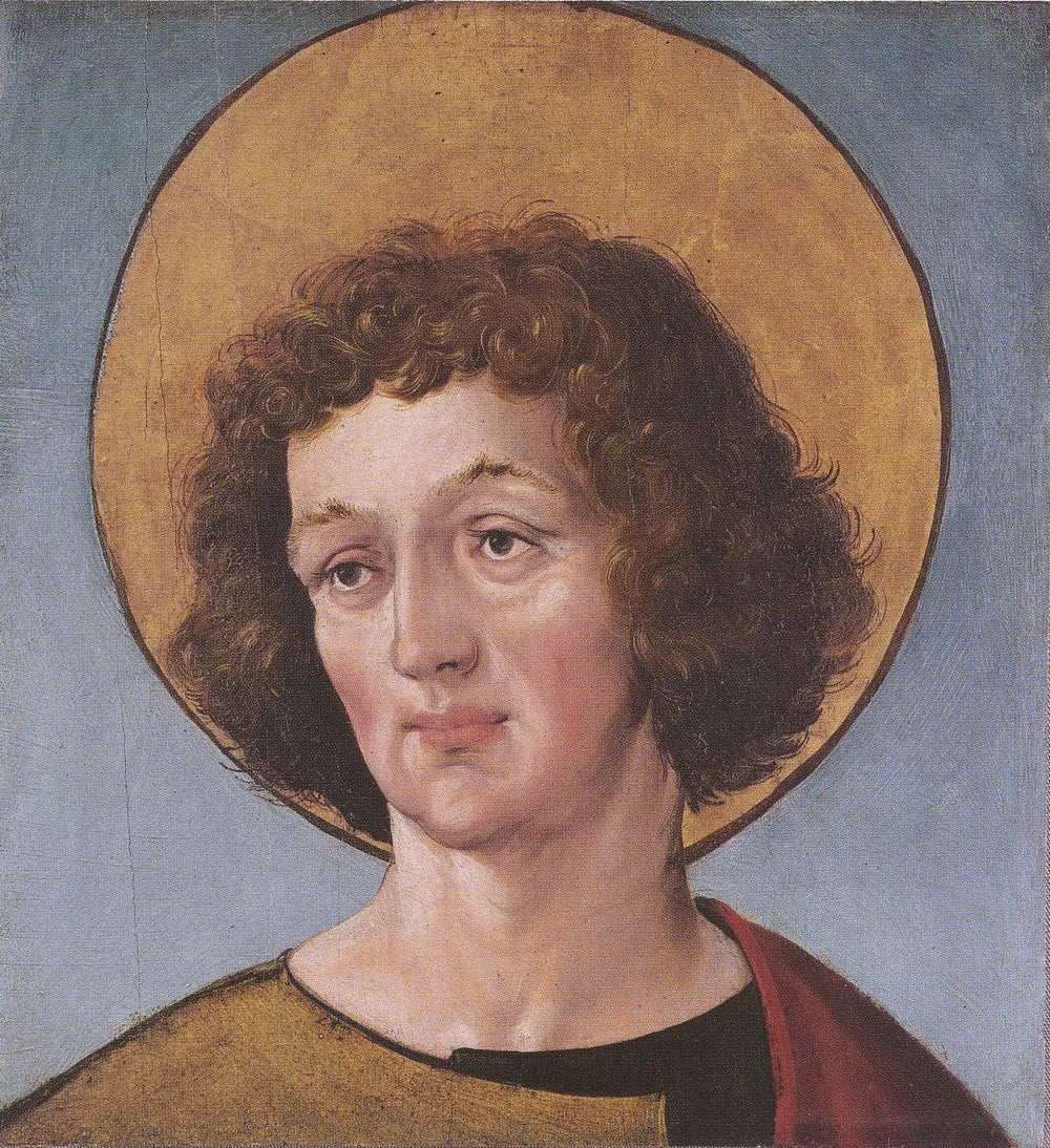 Tête d’un saint - Hans Holbein le Jeune - Alpha Reproduction