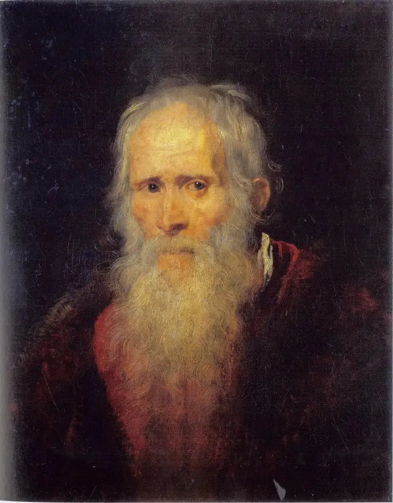 Vanhan miehen pää - Antoine van Dyck