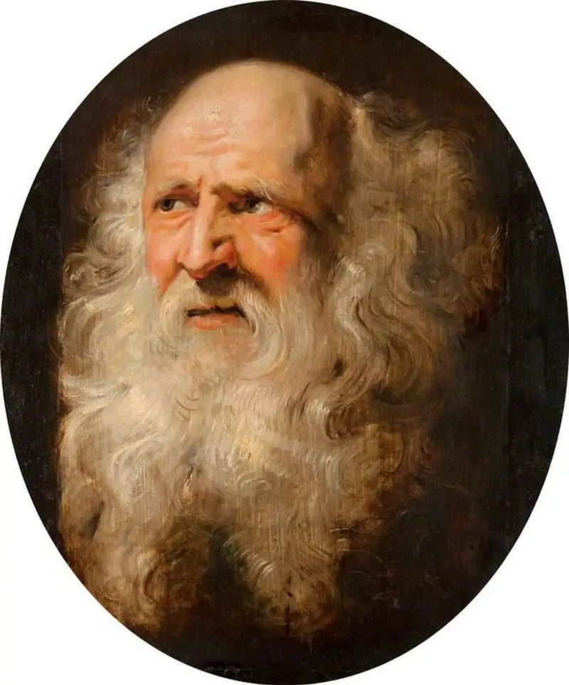 Vanhan miehen pää - Peter Paul Rubens