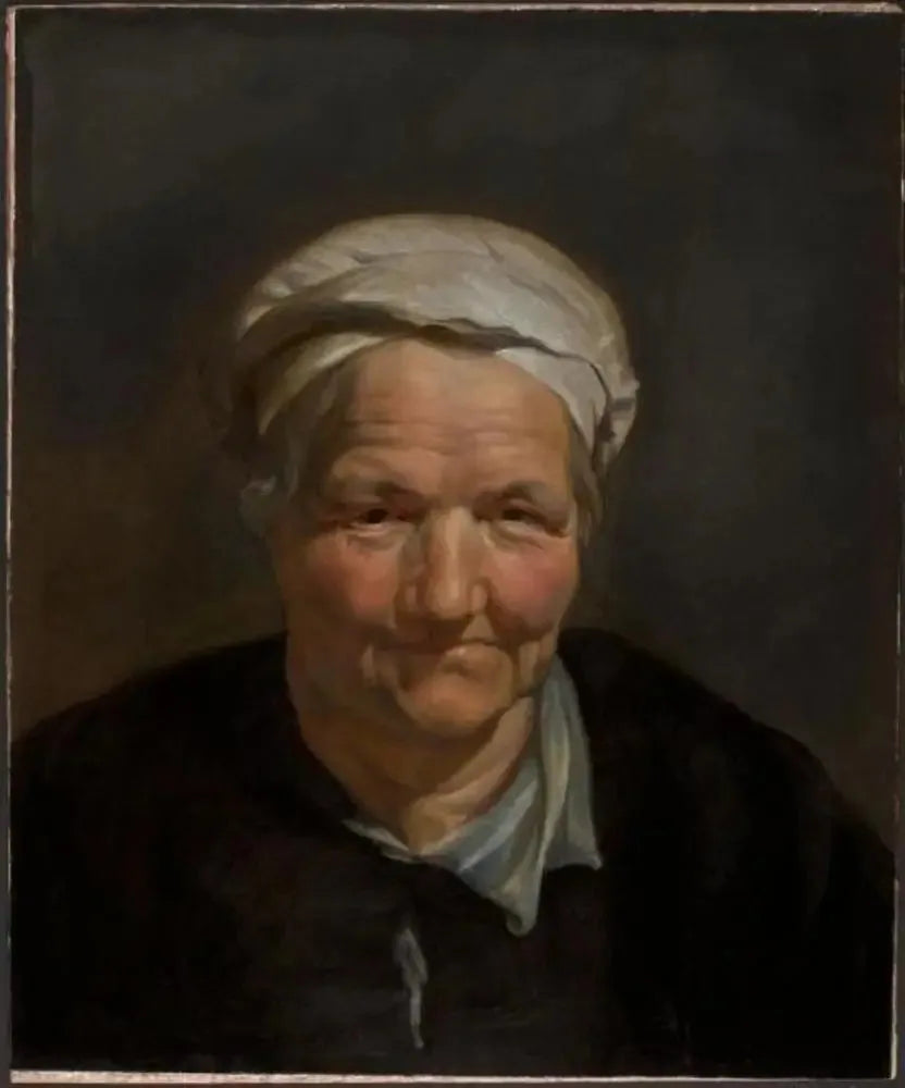 Vanhan naisen pää - Peter Paul Rubens