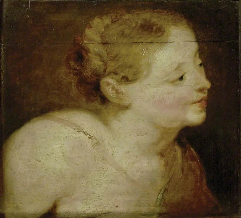 Metsästäjättären pää (Diane?) - Peter Paul Rubens