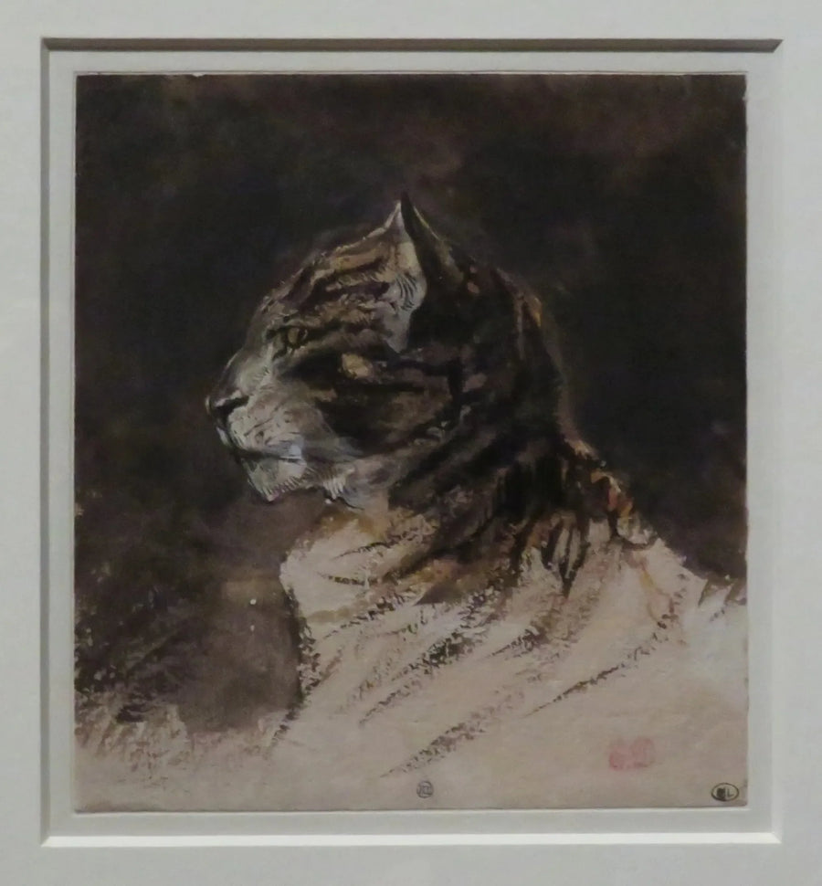 Kissapää - Eugène Delacroix
