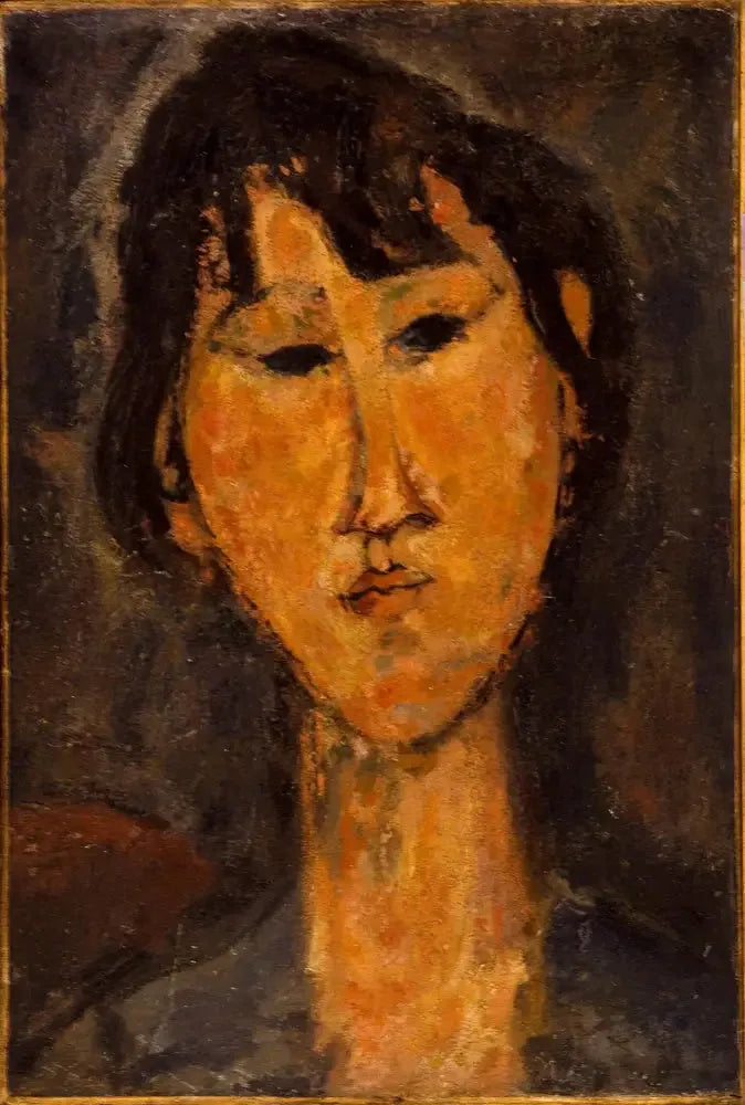 Naisen pää - Amedeo Modigliani
