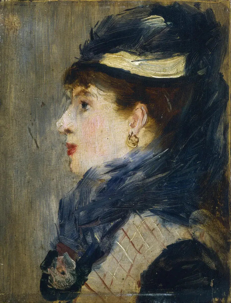 Naisten pää - Édouard Manet