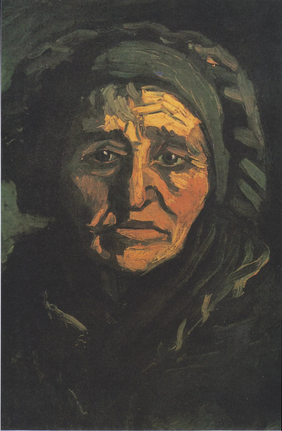 Naisen pää (KM 111.262) - Vincent van Gogh