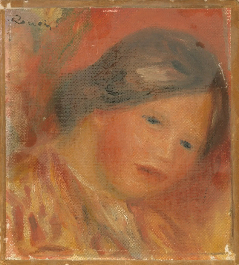 Naisten pää - Pierre-Auguste Renoir