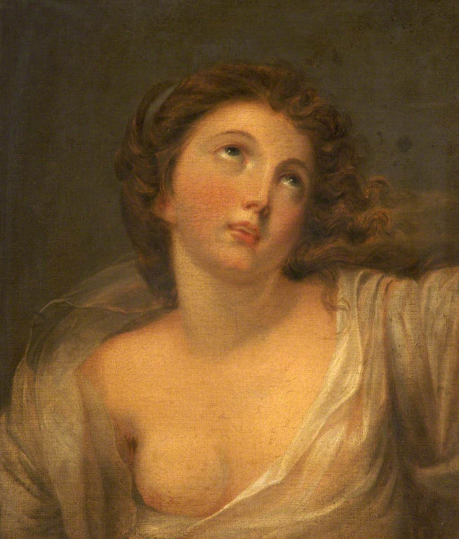 Tytön pää - Jean-Baptiste Greuze