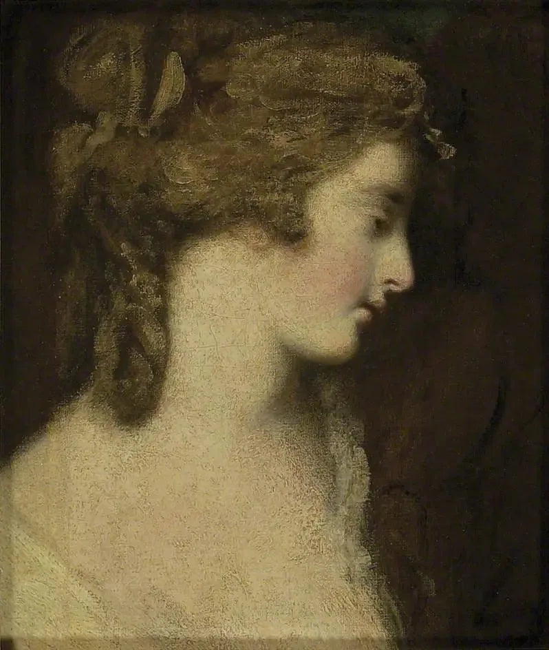 Tytön pää - Joshua Reynolds