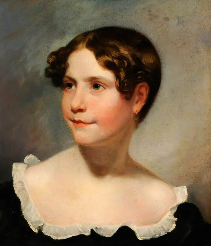 Tytön pää - Thomas Lawrence