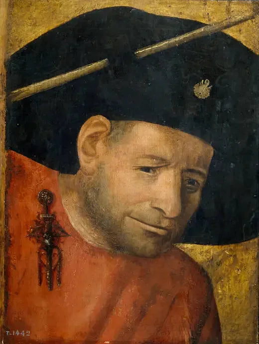 Halberdierin pää - Hieronymus Bosch