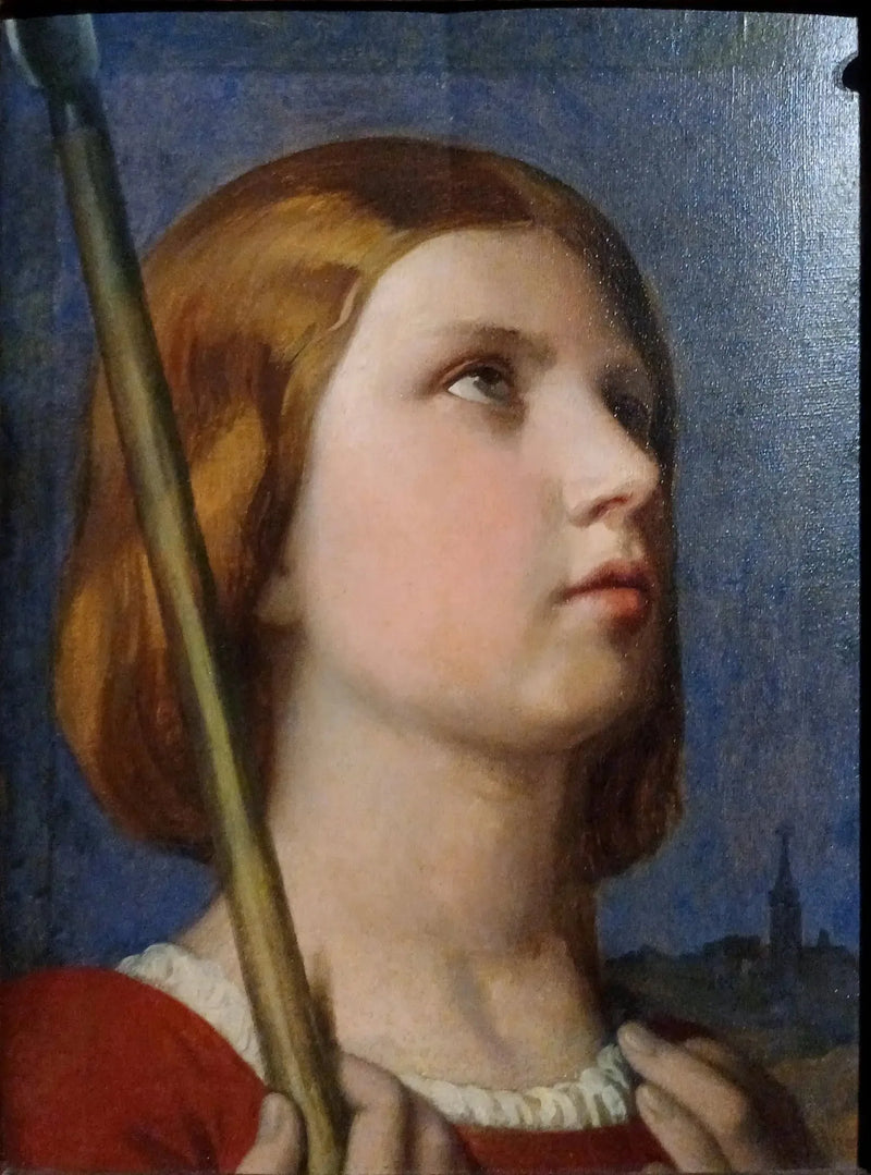 Jeanne d'Arcin pää ekstaasissa - Jean-Auguste-Dominique Ingres