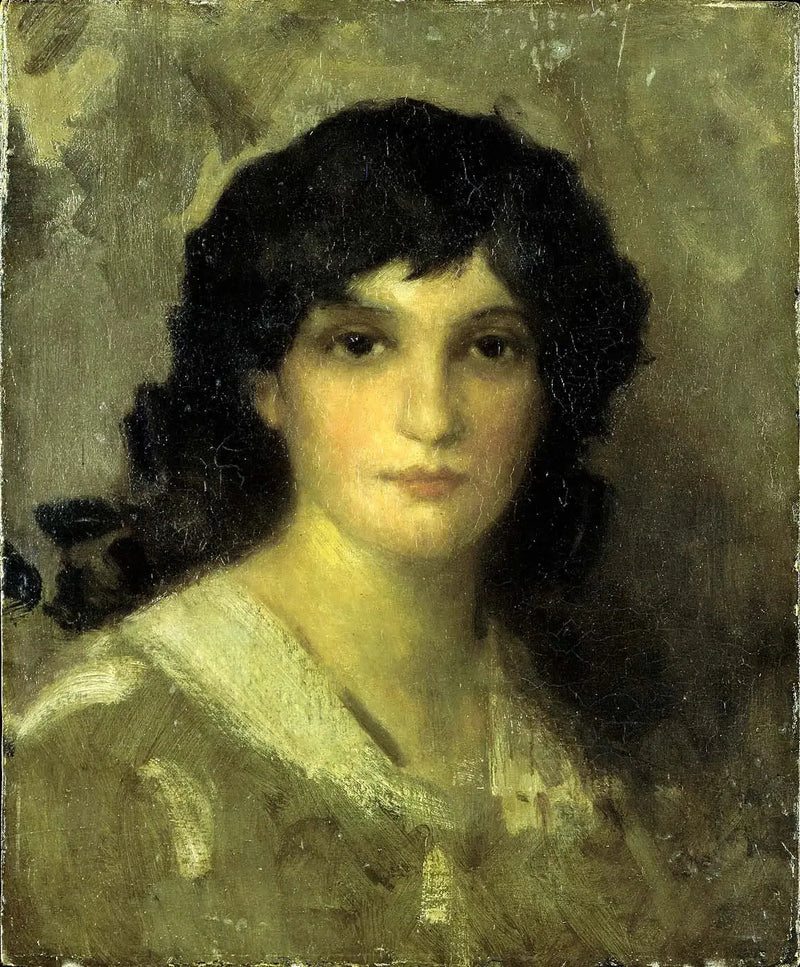 Nuoren naisen pää - James Abbott McNeill Whistler