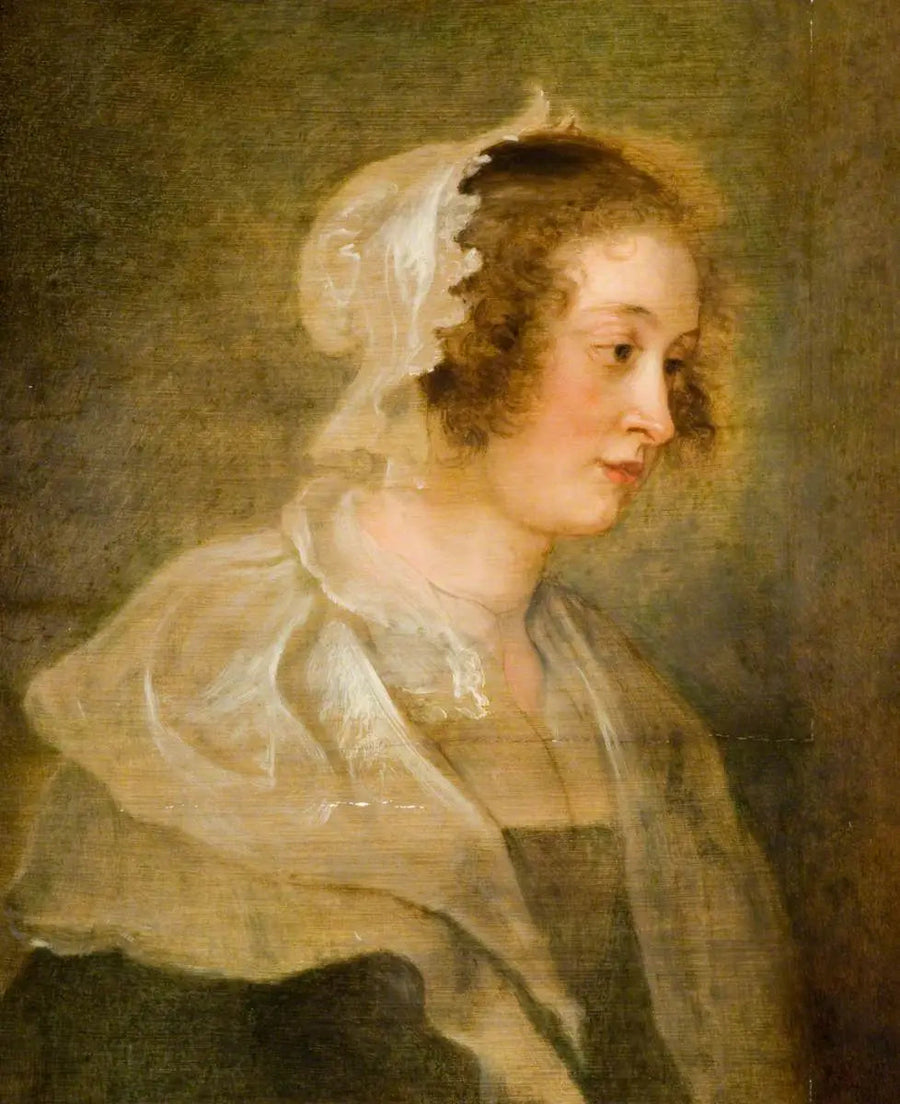 Nuoren naisen pää - Peter Paul Rubens