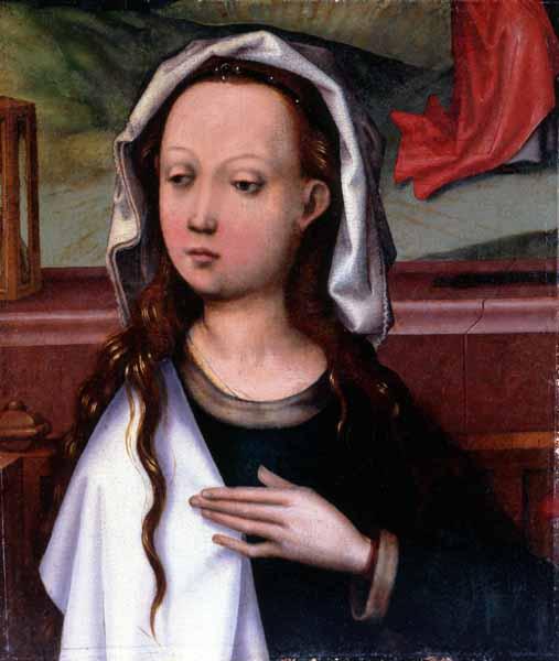 Neitsyt Marian pää - Hans Holbein vanhempi