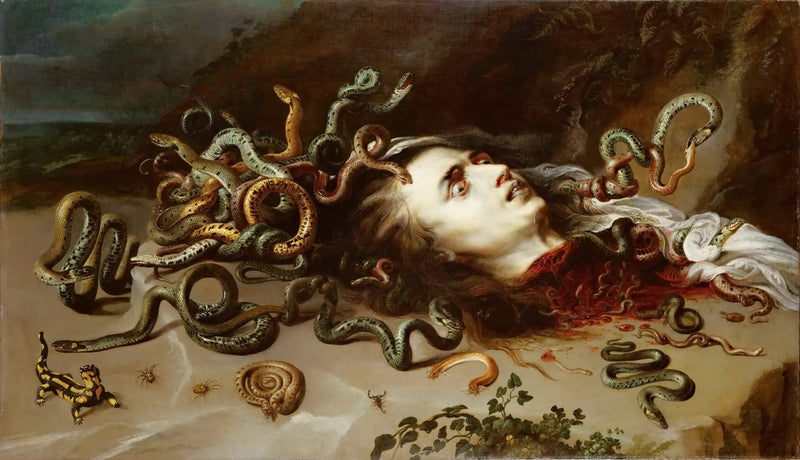 Medusan pää - Peter Paul Rubens