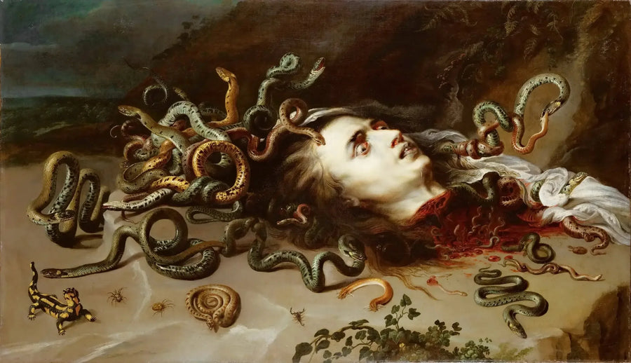 Medusan pää - Peter Paul Rubens