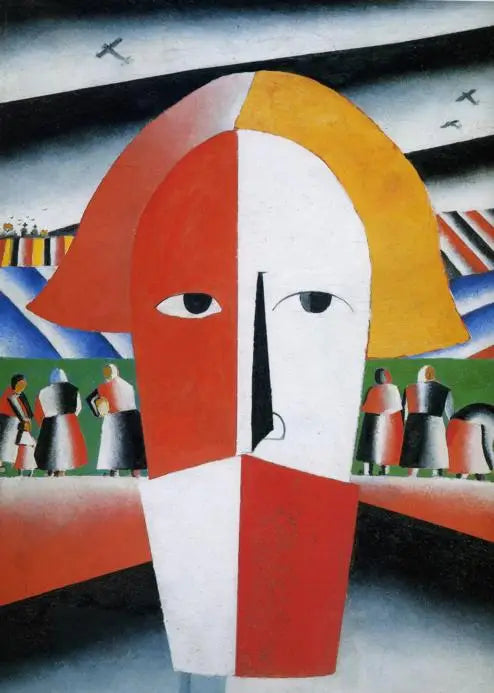 Pitäjän pää - Kazimir Malevich