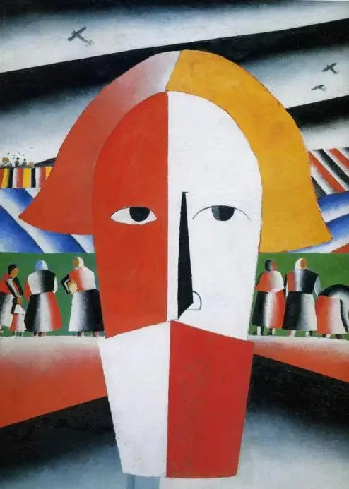 Pitäjän pää - Kazimir Malevich