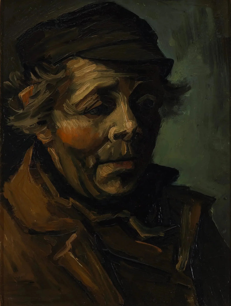 Maalaistalon pää - Vincent van Gogh