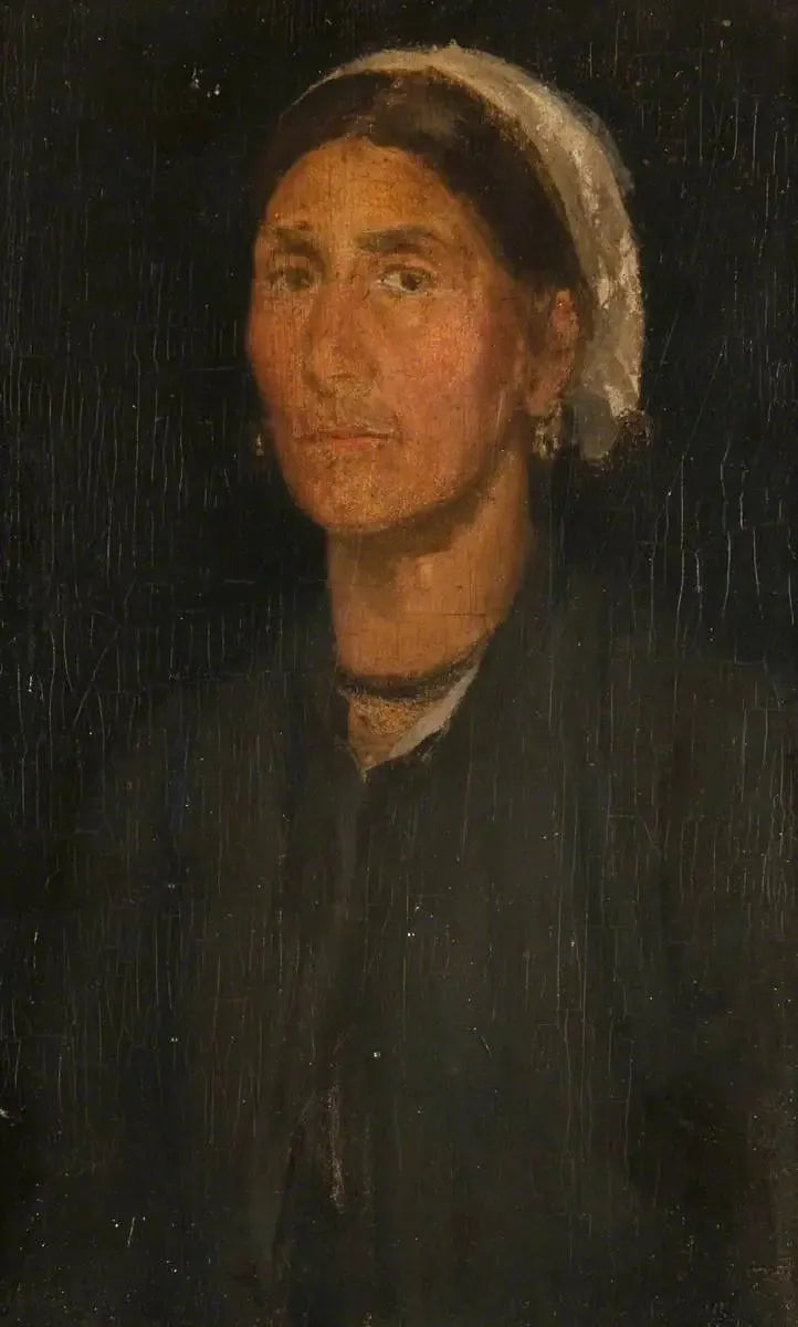 Maalaistytön pää - James Abbott McNeill Whistler