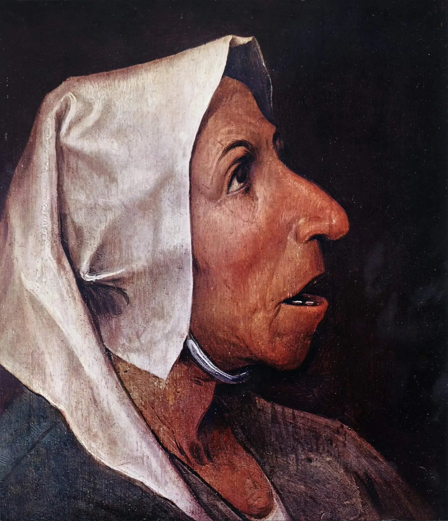 Kyläntytön pää - Pieter Brueghel vanhempi