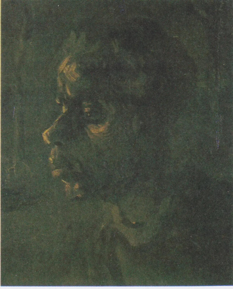 Maanviljelijättären pää - Vincent van Gogh