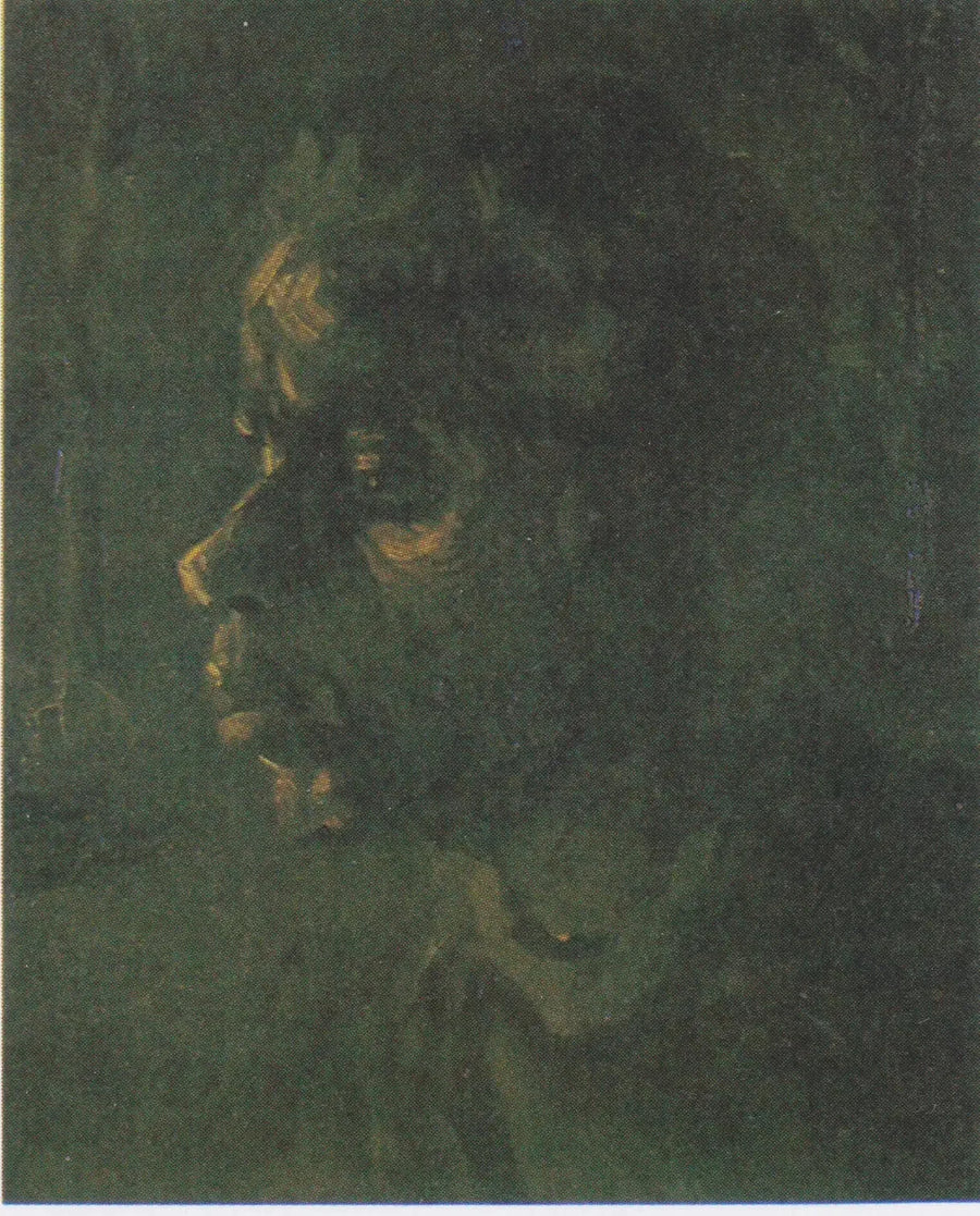 Maanviljelijättären pää - Vincent van Gogh
