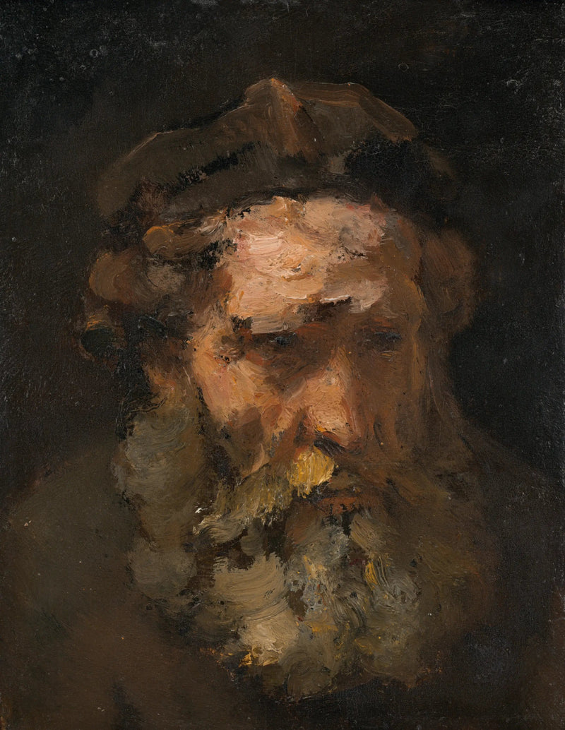 Pyhän Matteuksen pää - Rembrandt