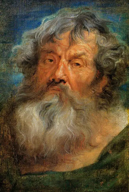 Vanhan miehen pää - Antoine van Dyck