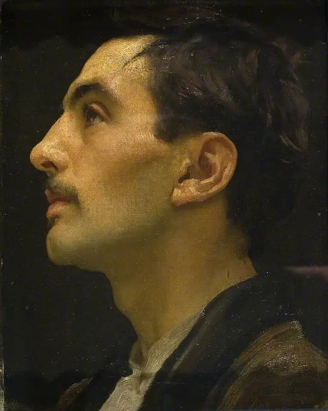 Italialaisen mannekiinin pää - Frederic Leighton