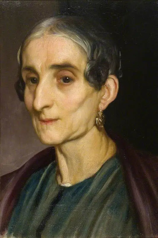 Vanhan italialaisnaisen pää - Frederic Leighton