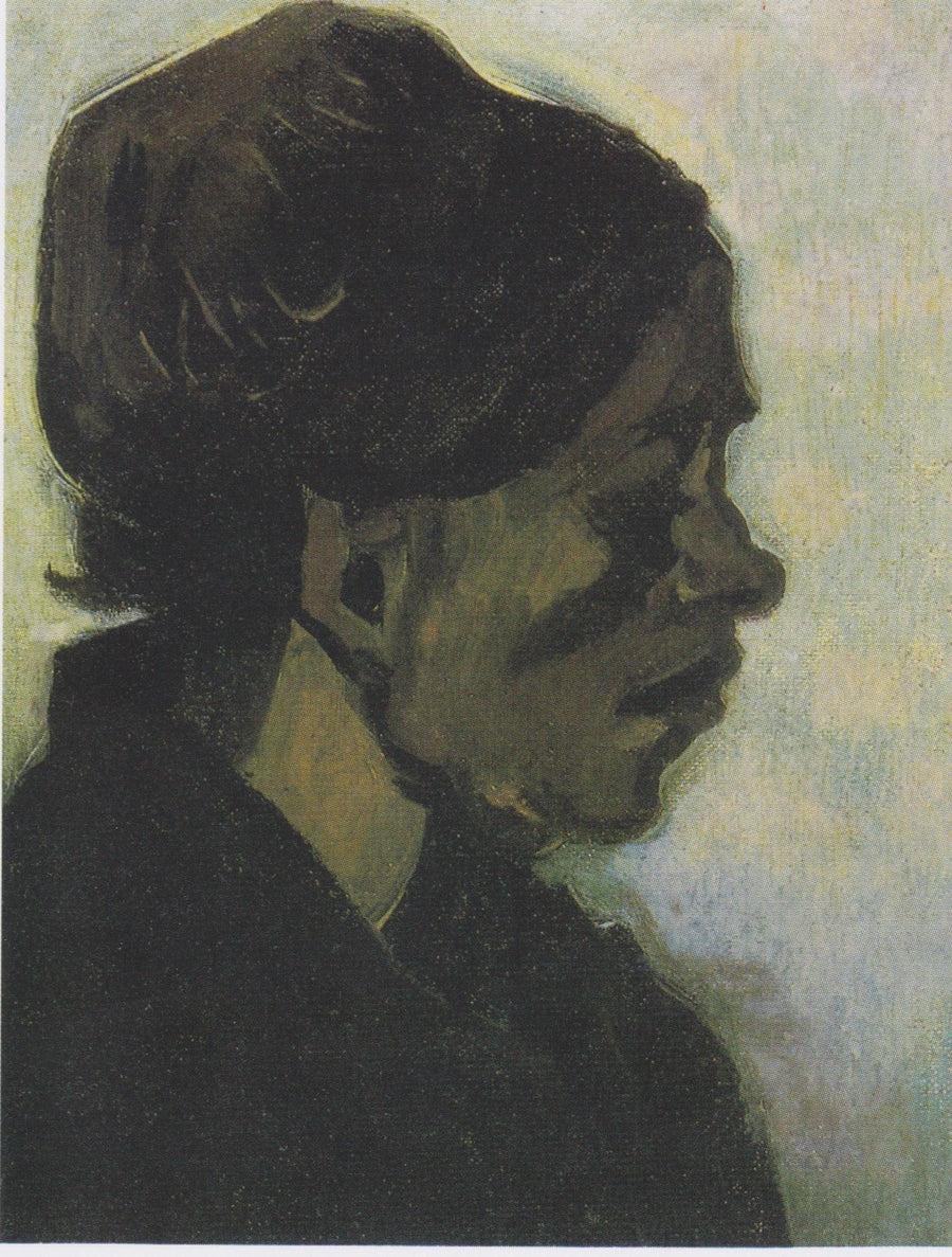 Naisen pää - Vincent van Gogh