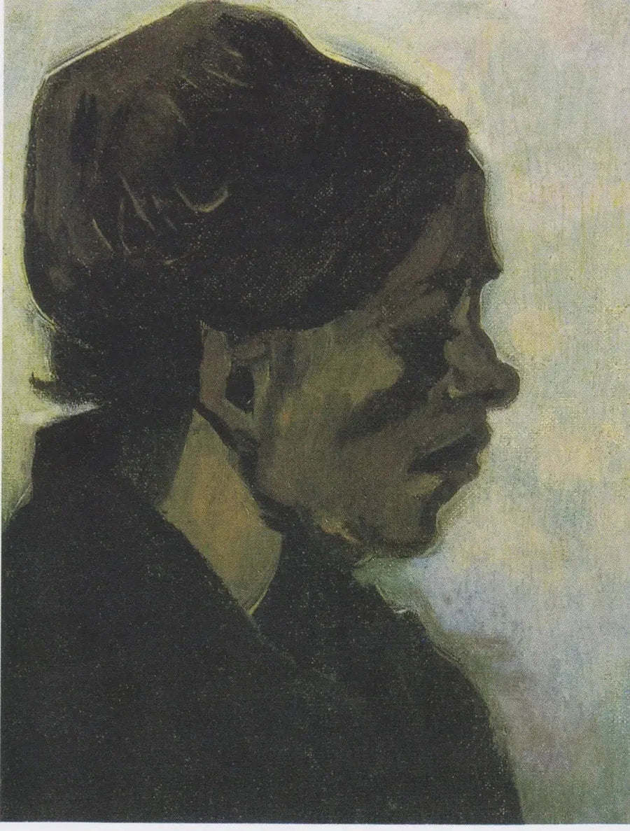 Naisen pää - Vincent van Gogh