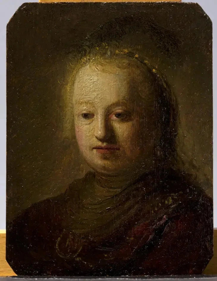 Tytön rintakuva - Rembrandt