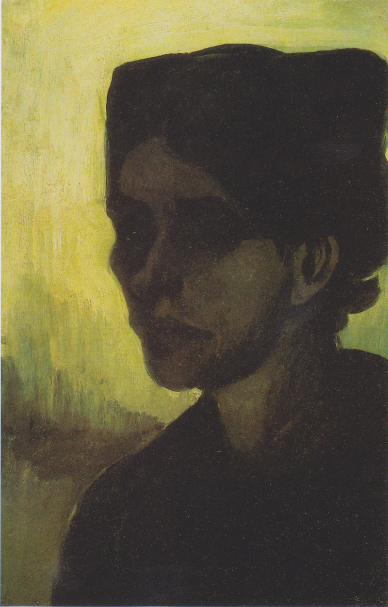 Maanviljelijättären pää - Vincent van Gogh