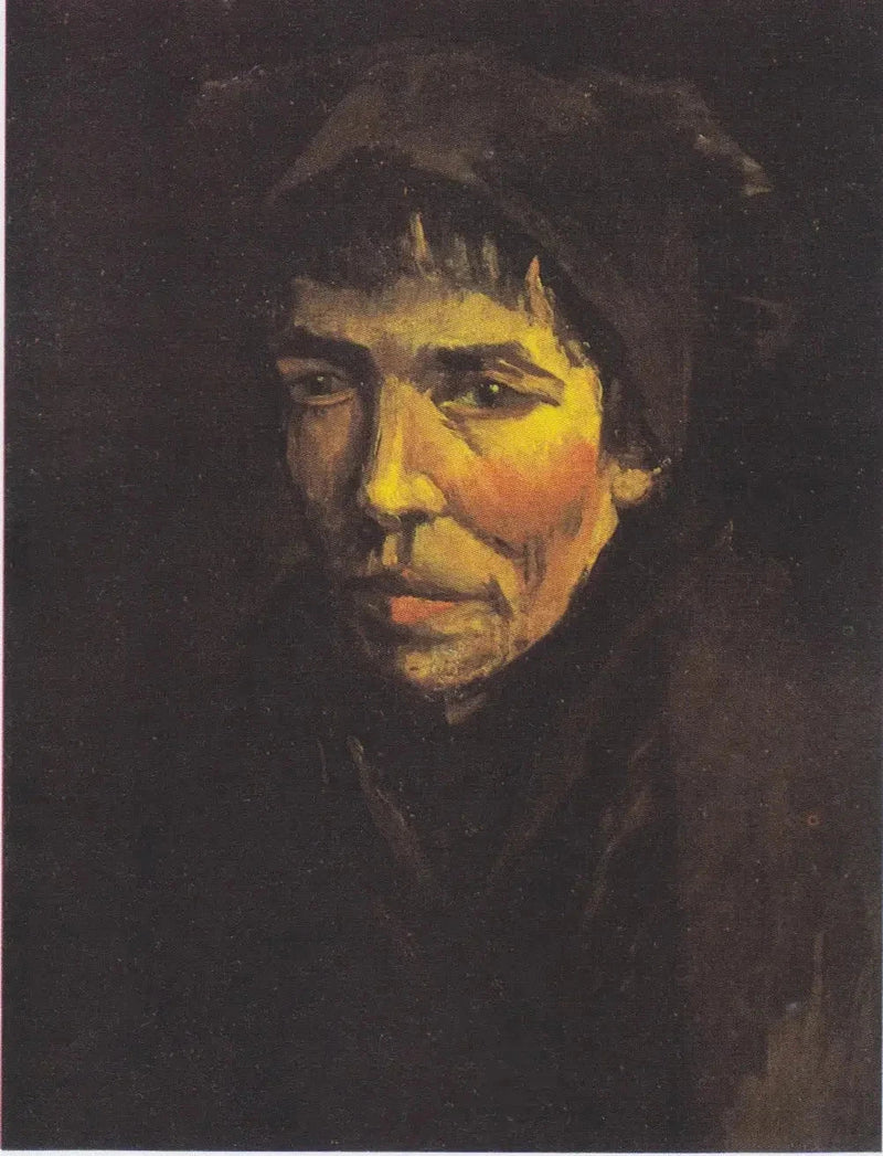 Mustapipoinen maalaistyttö - Vincent van Gogh