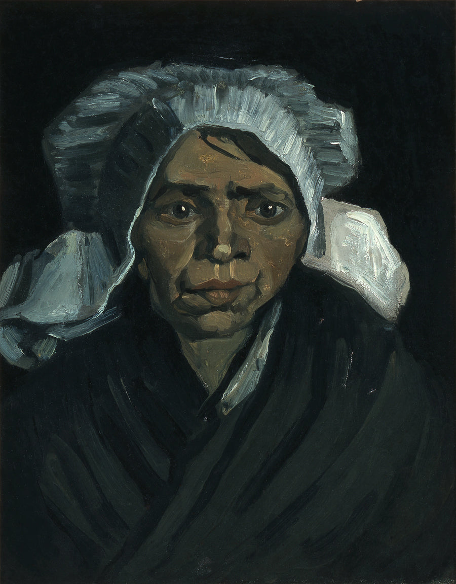 Maanviljelijättären pää - Vincent van Gogh