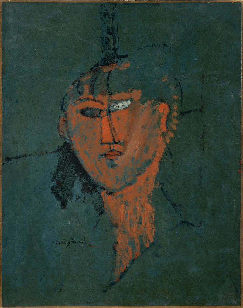 Punainen pää - Amedeo Modigliani