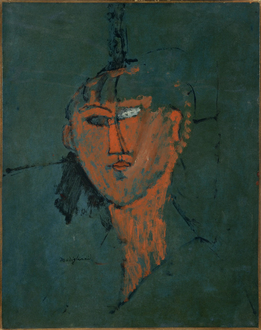 Punainen pää - Amedeo Modigliani