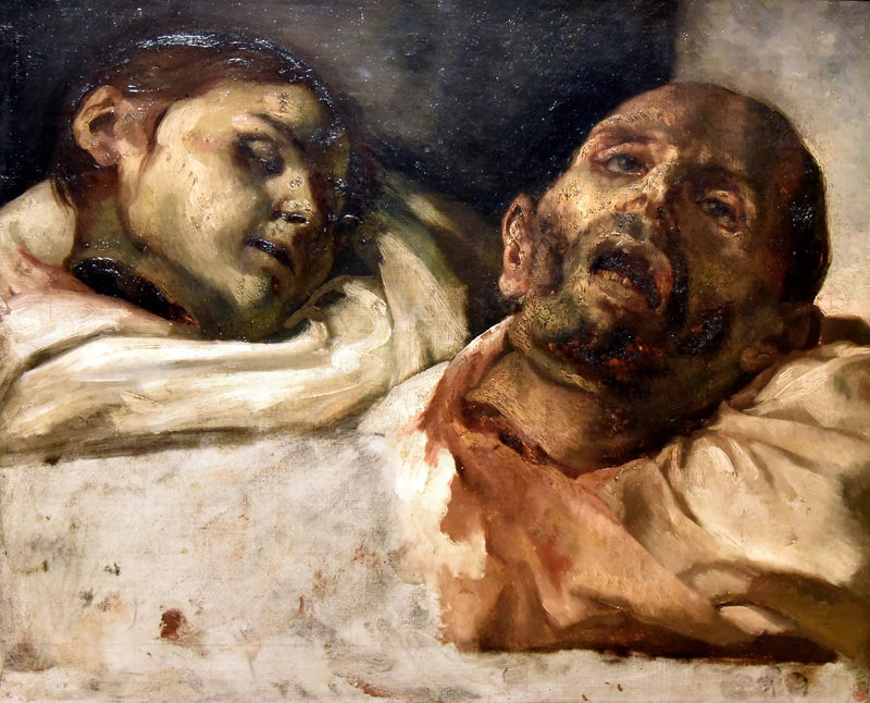 Irrotetut päät - Théodore Géricault