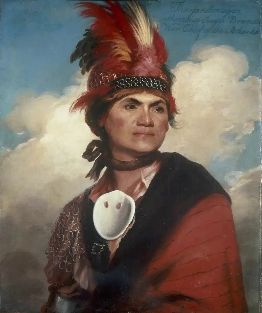 Thayendanegea (Joseph Brant, noin 1743-1807) - Gilbert Stuart