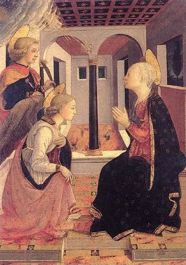 Väläytys Pyhän Julianuksen kanssa - Fra Filippo Lippi