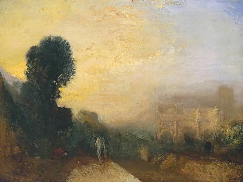 Konstantinuksen kaari, Rooma - J. M. W. Turner