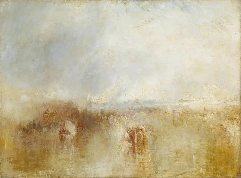 Louis-Philippen saapuminen Royal Clarence Yardille, Gosport, 8. lokakuuta 1844 - J. M. W. Turner