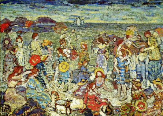 The Cove of Maurice Prendergast - Reproductions de tableaux et peintures haut de gamme